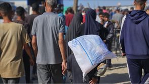 مساعدات غزة- الاناضول