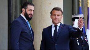الشرع يصل باريس ويلتقي ماكرون- سانا