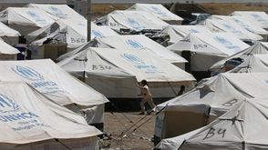 مخيم للنازحين العراقيين - أ ف ب