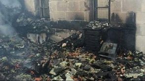 حريق كنيسة في طبريا - تويتر