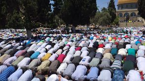 القدس - صلاة الجمعة الأولى من شهر رمضان في الأقصى