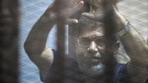 مرسي في السجن - أ ف ب
