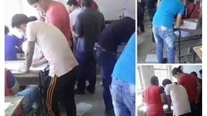 غش جماعي في امتحانات الثانوية العامة في مصر
