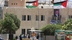 مركز المخابرات في البقعة في الأردن في أعقاب هجوم 6 حزيران - أ ف ب