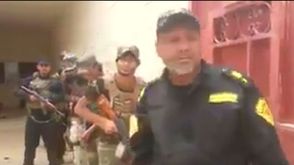 ضابط عراقي- من الفيديو
