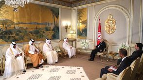 السبسي يستقبل وزير الدولة للشؤون الخارجية القطري، سلطان بن سعد المريخي