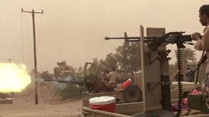 القوات الموالية للإمارات خلال هجومها على مطار الحديدة- جيتي