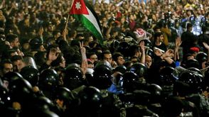 مظاهرات في الأردن - جيتي