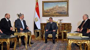 محمد مرسي  مصر  حماس  مشعل  أبو مرزوق- جيتي