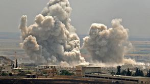 قصف غارات  روسيا  سوريا  النظام- جيتي