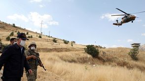أكار وقوات تركية- وزارة الدفاع