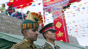 الصين الهند الحدود عسكر جيتي