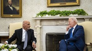 بايدن ورئيس أفغانستان أشرف غني- جيتي
