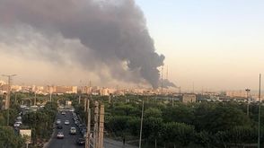 حريق في مصفاة طهران الاناضول