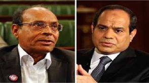 السيسي والمرزوقي.. فيسبوك