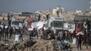 المساعدات غزة - الأناضول