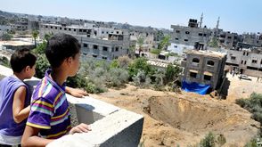 قصف الأراضي الفارغة في غزة - الأناضول