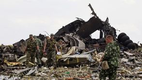 طائرة للقوات الأوكرانية أسقطها الانفصاليون الروس - أرشيفية
