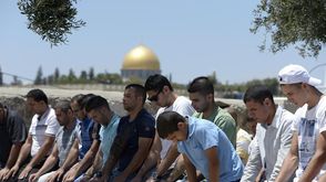 في الجمعة الثالثة من رمضان.. قيود إسرائيلية على الصلاة بالمسجد الأقصى - aa_picture_20140718_2822356_