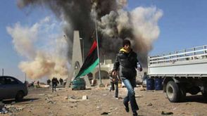 ليبيا قصف