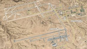 قاعدة نيفاتيم الجوية الإسرائيلية - جوجل إيرث