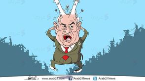 كاركاتير نتنياهو حرب غزة - علاء اللقطة
