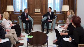 بشار الأسد يلتقي بوفد أمريكي- سانا