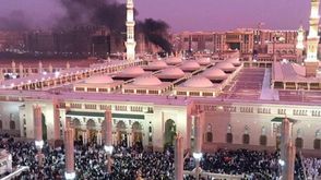 تفجيرات المدينة الحرم النبوي السعودية - تويتر