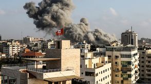 قصف في غزة- جيتي