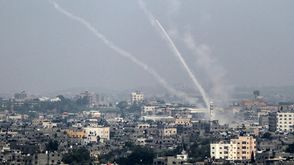 إطلاق صواريخ من غزة- جيتي