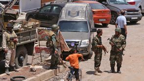 جيش النظام السوري في قرى درعا- جيتي