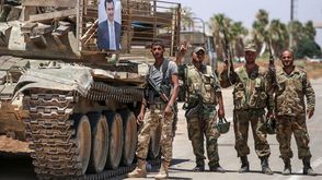 قوات الأسد في درعا- جيتي