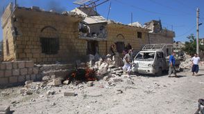 سوريا  النظام  قصف  إدلب  مجازر- جيتي
