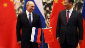 روسيا الصين شي بوتين- جيتي