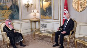 سعيد وفيصل بن فرحان- الرئاسة التونسية