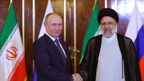 بوتين و رئيسي ايران روسيا  الاناضول