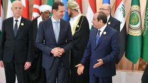 الأسد السيسي قيس سعيد قمة جدة القمة العربية أيار مايو 2022 - الرئاسة المصرية