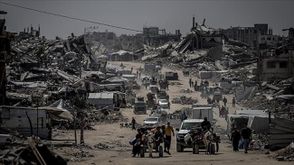 مشهد لغزة المجمرة.. الأناضول