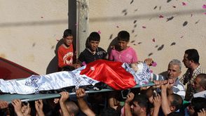 تشييع فلسطيني قتل من قبل الاحتلال في نابلس - تشييع فلسطيني قتل من قبل الاحتلال في نابلس - الأناضول (
