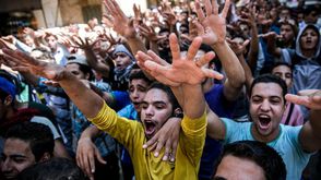 مظاهرات ذكرى رابعة مصر الاناضول