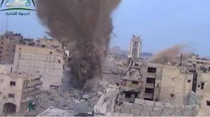 الجبهة الشامية تعلن مقتل عشرين عنصرا من النظام السوري بتفجير في حلب ـ تويتر