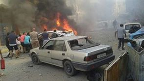 انفجار سيارة مفخخة - منطقة الظهرة - طرابلس - ليبيا