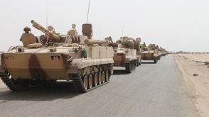 قوات التحالف العربي تدخل عدن ـ أ ف ب