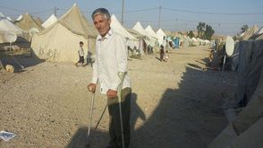 علي المحمد - لاجئ سوري معاق - مخيمات غازي عنتاب تركيا