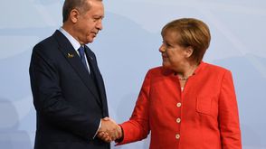ميركل  و  أردوغان - جيتي