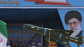 استعراض صواريخ ايرانية - جيتي