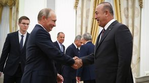 تركيا  روسيا   جاويش أوغلو   بوتين