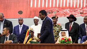 السودان  الخرطوم توقيع اتفاق السودان جيتي
