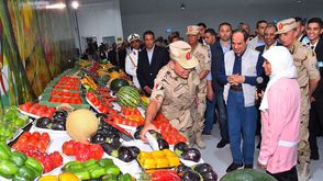 السيسي يفتتح مشاريع للجيش تتعلق بالزراعة- الرئاسة المصرية
