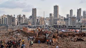 انفجار بيروت- تويتر